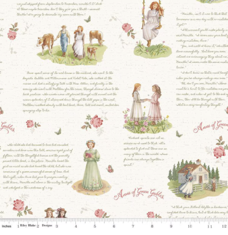 Anne of Green Gables - Main Print - Cream